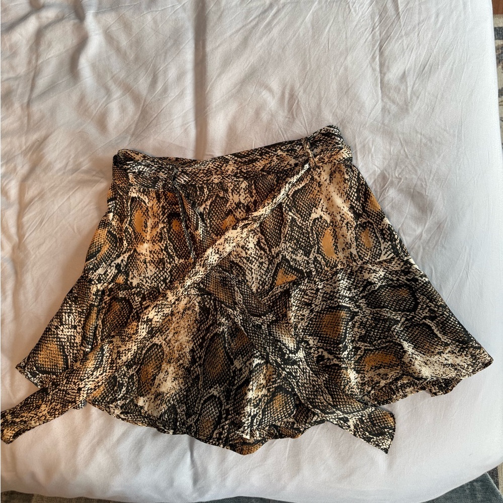 Zara silk skirt